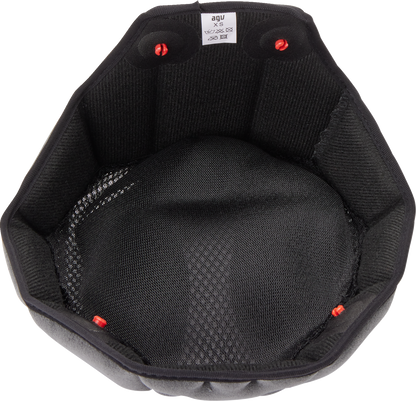 AGV K6/K6 S Liner - Black/Gray - Medium 2018500046619M