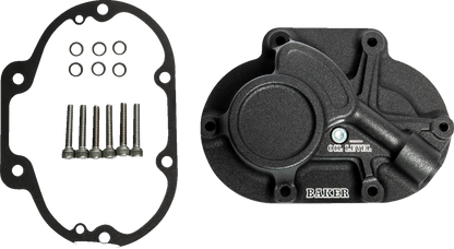 BAKER DRIVETRAIN Function-Formed™ Transmission Side Cover Assembly for Mechanical Clutch - Wrinkle Black BD-10603-A