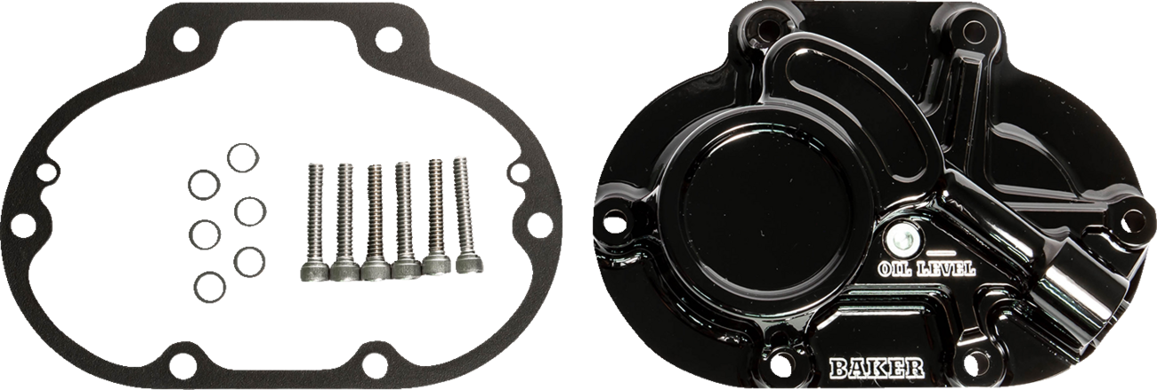 BAKER DRIVETRAIN Function-Formed™ Transmission Side Cover Assembly - Gloss Black BD-10605-A
