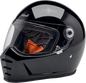 BILTWELL Lane Splitter Helmet - Gloss Black - 2XL 1004-101-506