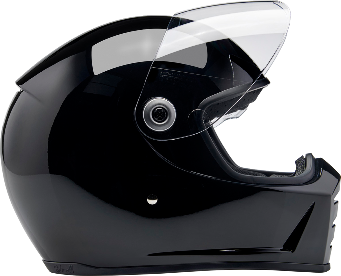 BILTWELL Lane Splitter Helmet - Gloss Black - XL 1004-101-505