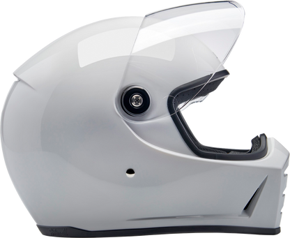 BILTWELL Lane Splitter Helmet - Gloss White - 2XL 1004-104-506