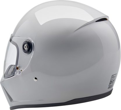 BILTWELL Lane Splitter Helmet - Gloss White - Medium 1004-104-503
