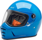 BILTWELL Lane Splitter Helmet - Gloss Tahoe Blue - Small 1004-129-502