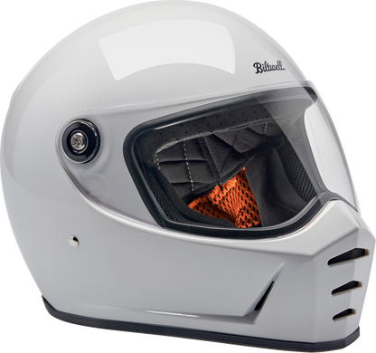 BILTWELL Lane Splitter Helmet - Gloss White - 2XL 1004-104-506