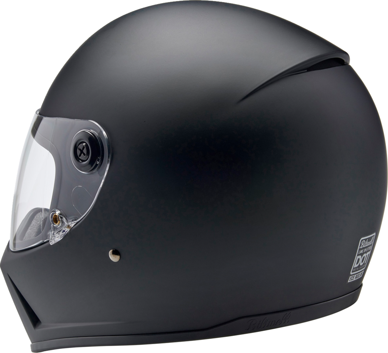 BILTWELL Lane Splitter Helmet - Flat Black - XS 1004-201-501