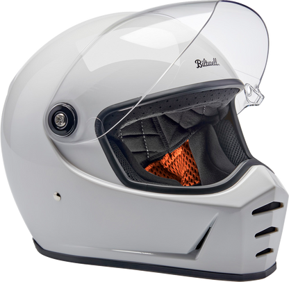 BILTWELL Lane Splitter Helmet - Gloss White - XL 1004-104-505
