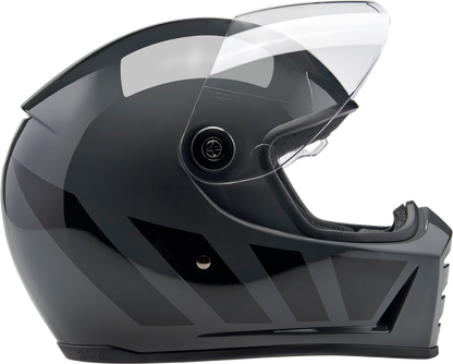 BILTWELL Lane Splitter Helmet - Storm Gray Inertia - Small 1004-569-502