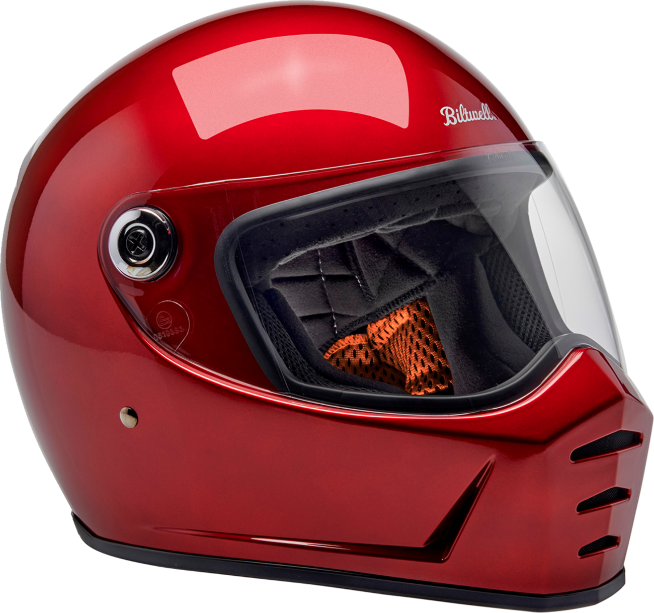 BILTWELL Lane Splitter Helmet - Metallic Cherry Red - XS 1004-351-501
