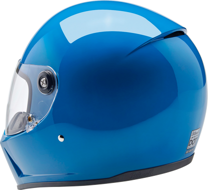 BILTWELL Lane Splitter Helmet - Gloss Tahoe Blue - 2XL 1004-129-506