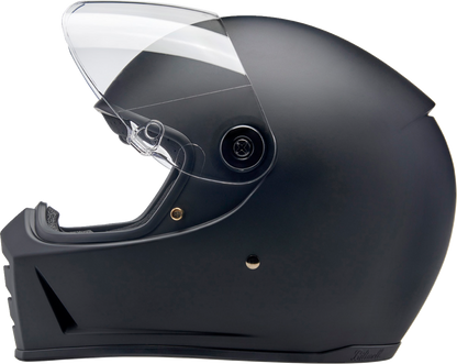 BILTWELL Lane Splitter Helmet - Flat Black - Small 1004-201-502