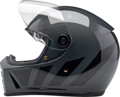 BILTWELL Lane Splitter Helmet - Storm Gray Inertia - Medium 1004-569-503