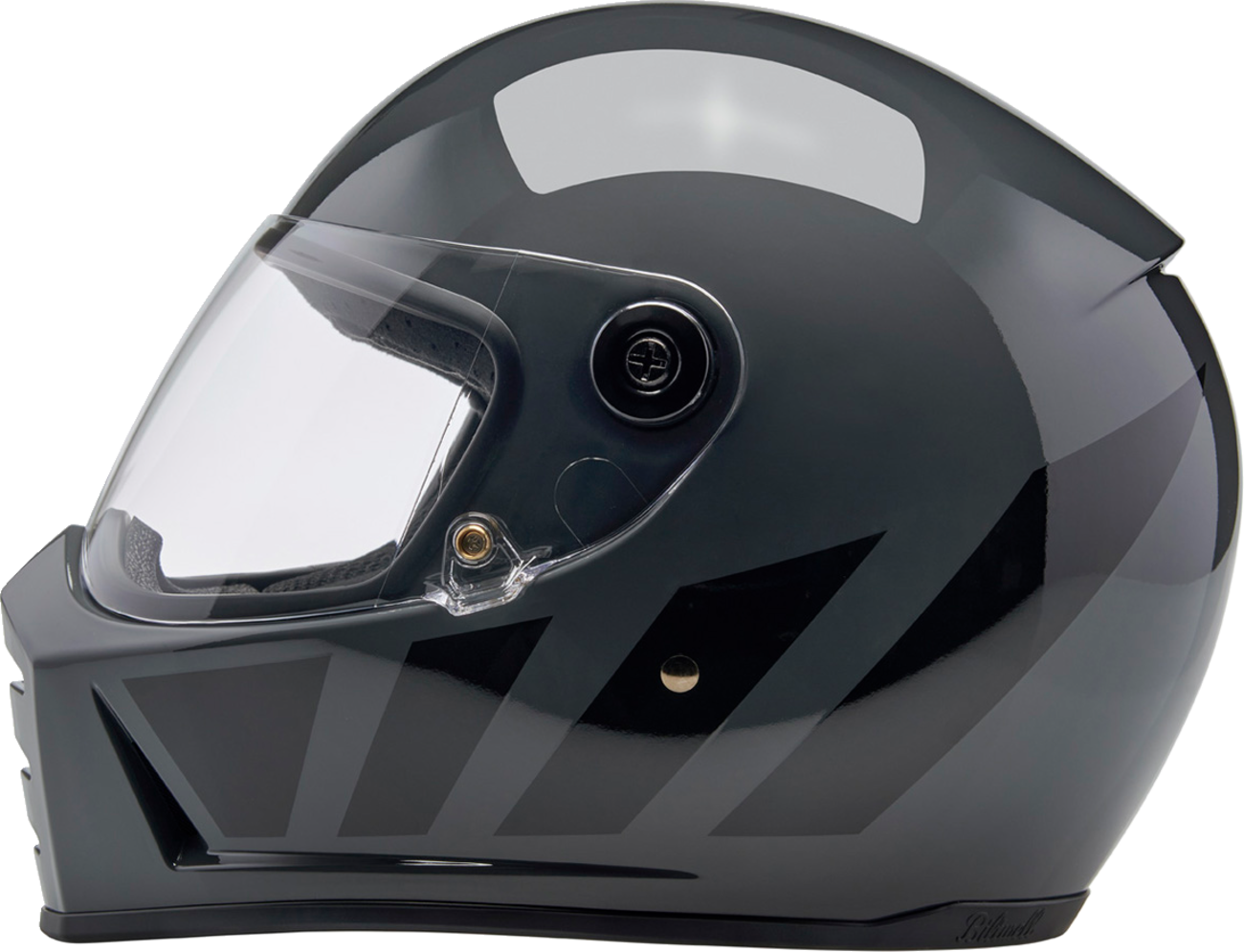 BILTWELL Lane Splitter Helmet - Storm Gray Inertia - Large 1004-569-504