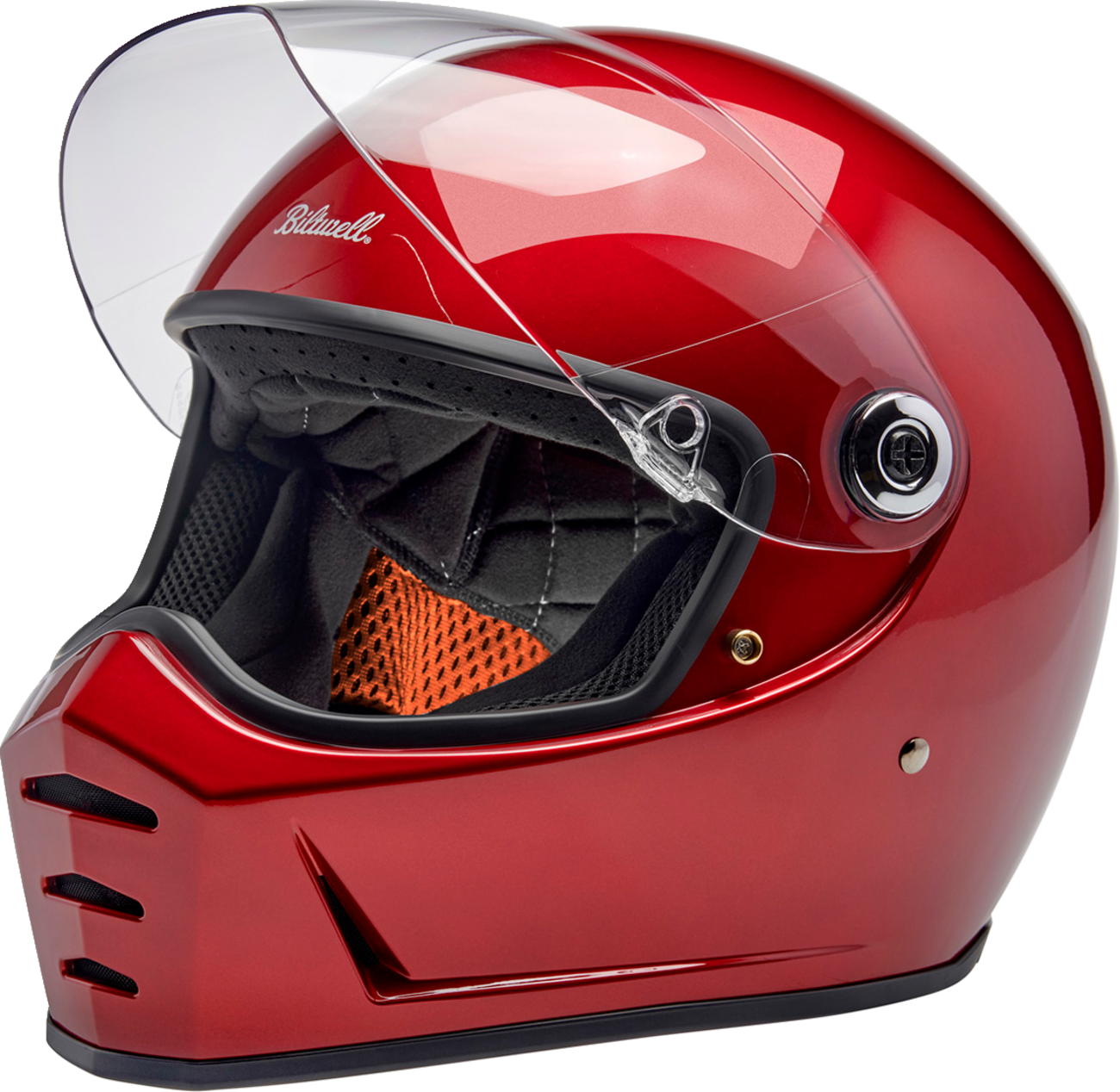 BILTWELL Lane Splitter Helmet - Metallic Cherry Red - Small 1004-351-502