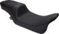 DRAG SPECIALTIES SEATS Predator 2-Up Seat - Vinyl - Smooth - w/o Backrest - FLH/FLTR '08-'24 0801-1499