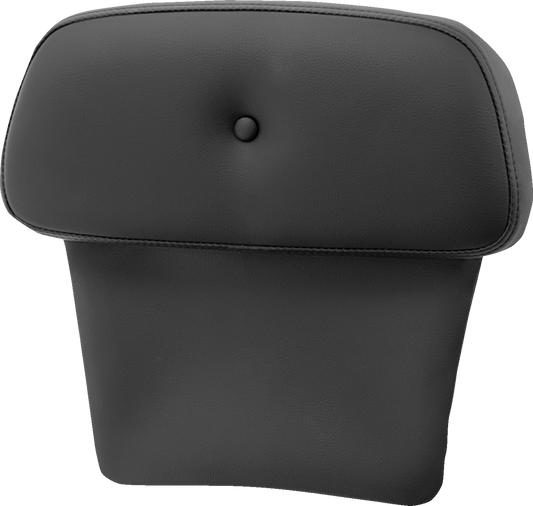 SADDLEMEN Chopped Tour Pak Backrest Pad - RoadSofa™ PT - Black w/ Pillowtop - FLT/FLH '14-'23 814-07-CPACK-PT