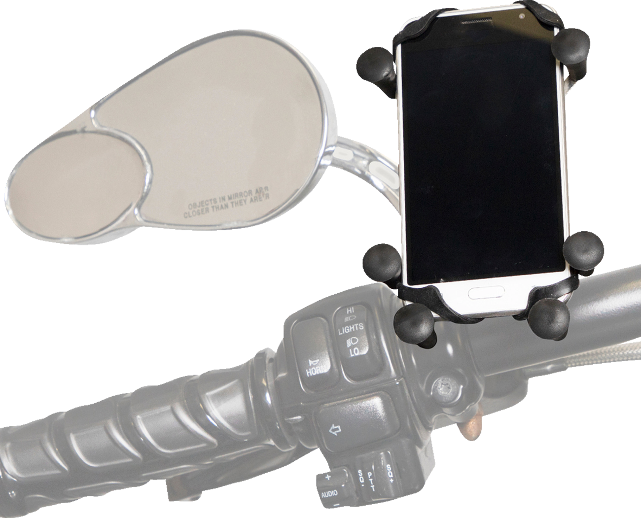 SADDLE TRAMP Hex-Grip Phone Mount - Handlebar BC-MC6FPM
