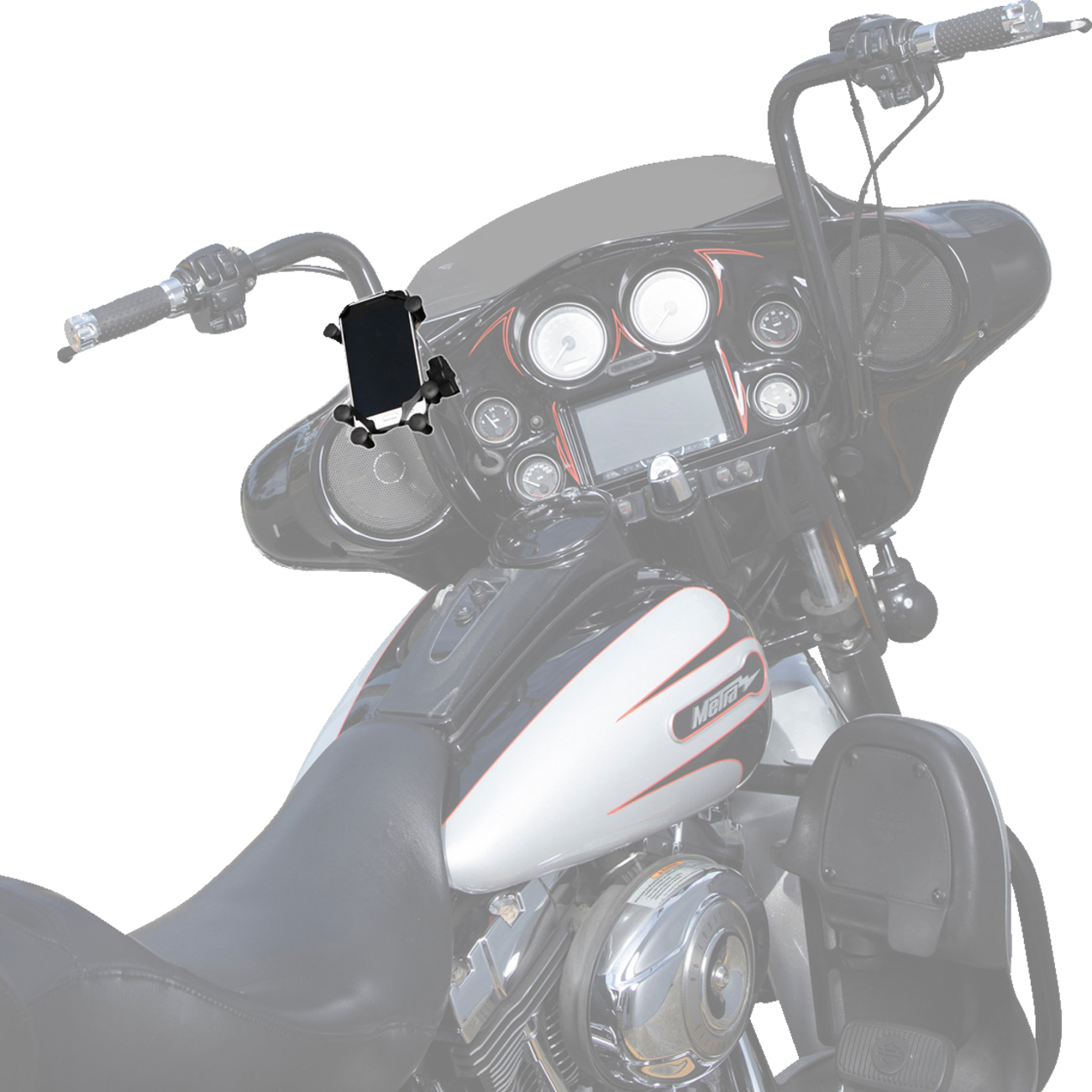 SADDLE TRAMP Hex-Grip Phone Mount - Handlebar BC-MC6FPM
