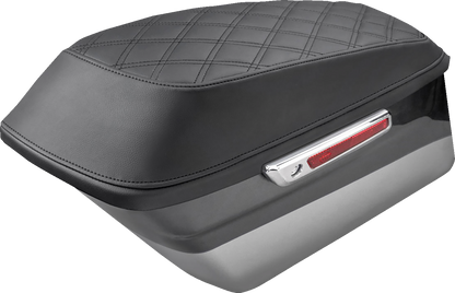 SADDLEMEN Saddlebag Covers - Lattice Stitch - FL '93-'13 L870-93-LS