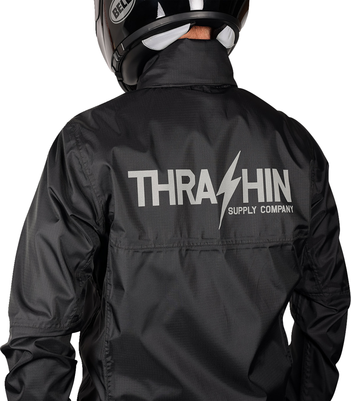 THRASHIN SUPPLY CO. Mission WP Rain Jacket - Black - 2XL TMJ-15-12