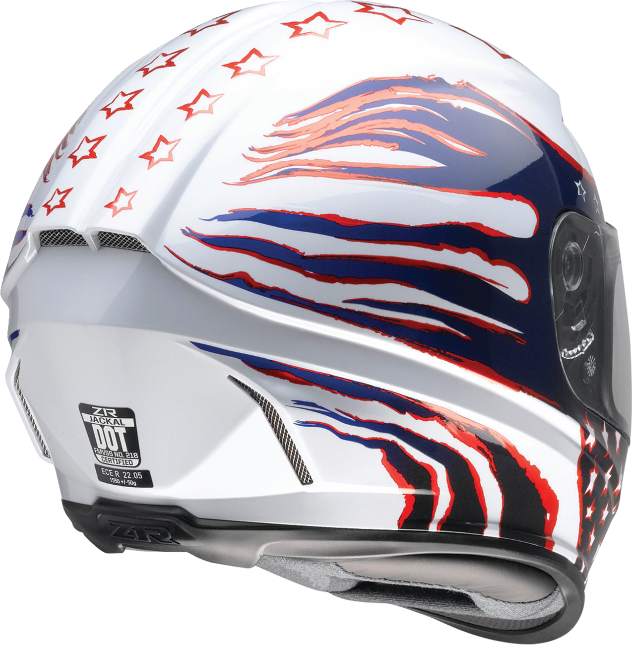 Z1R Jackal Helmet - Patriot - Red/White/Blue - XS 0101-15412