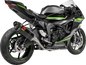 AKRAPOVIC Racing Line Exhaust System - Carbon - Kawasaki ZX-6R S-K6R11-RC/1