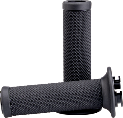 BILTWELL Alumicore Grips - 7/8" - TBW - Black 6605-201-78