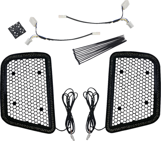 CUSTOM DYNAMICS Lower Fairing Light - '06-'13 - Touring CD-13LF-AW-B