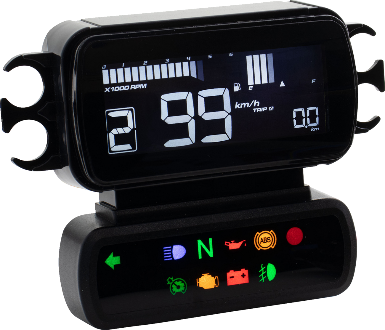 KOSO NORTH AMERICA D2 LCD - Multifunction Meter BA080020