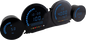 KOSO NORTH AMERICA HD-03L Gauge Kit - Blue Display BA064911