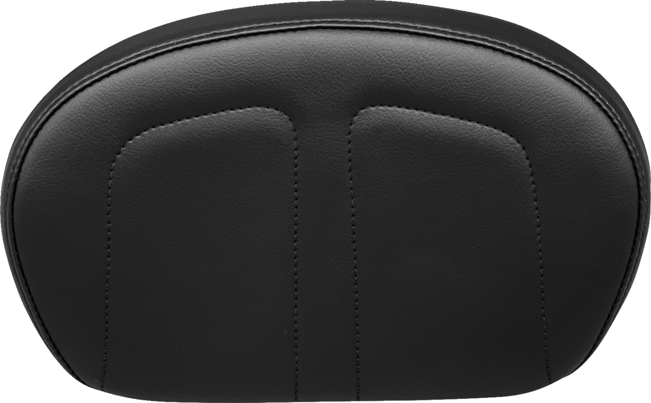 LE PERA Sissy Bar Pad - Medium - Maverick - Dull Black L-SBP02MAV-DULL
