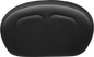LE PERA Sissy Bar Pad - Medium - Maverick - Dull Black L-SBP02MAV-DULL
