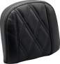 LE PERA Sissy Bar Pad - Small - GT2/HR2 - Perforated Black L-SBP03GT/HR2