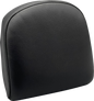 LE PERA Sissy Bar Pad - Small - Smooth - Dull Black L-SBP03S-DULL