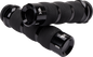 KHROME WERKS Klassic Grips - Air Cushion - TBW - Black 500190