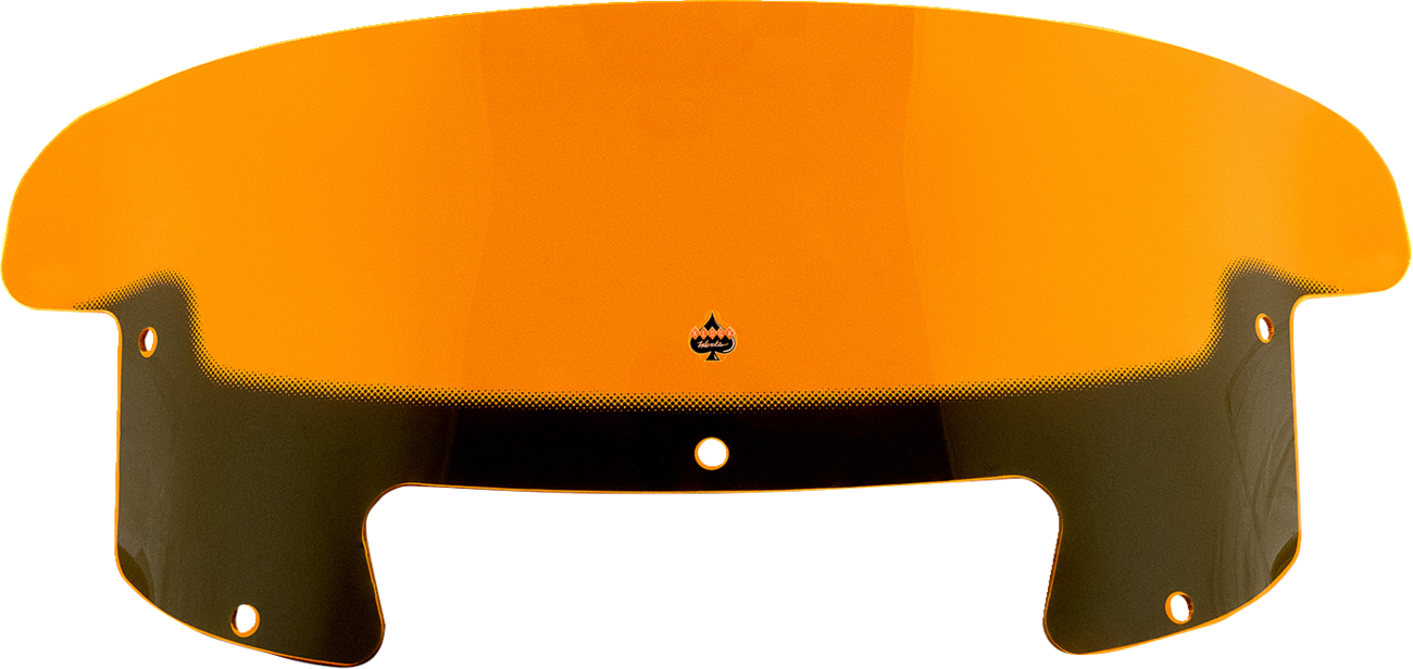 KLOCK WERKS Ice Flare® Windshield - 8" - Orange Ice - '20-'25 Indian KWW-04-0619