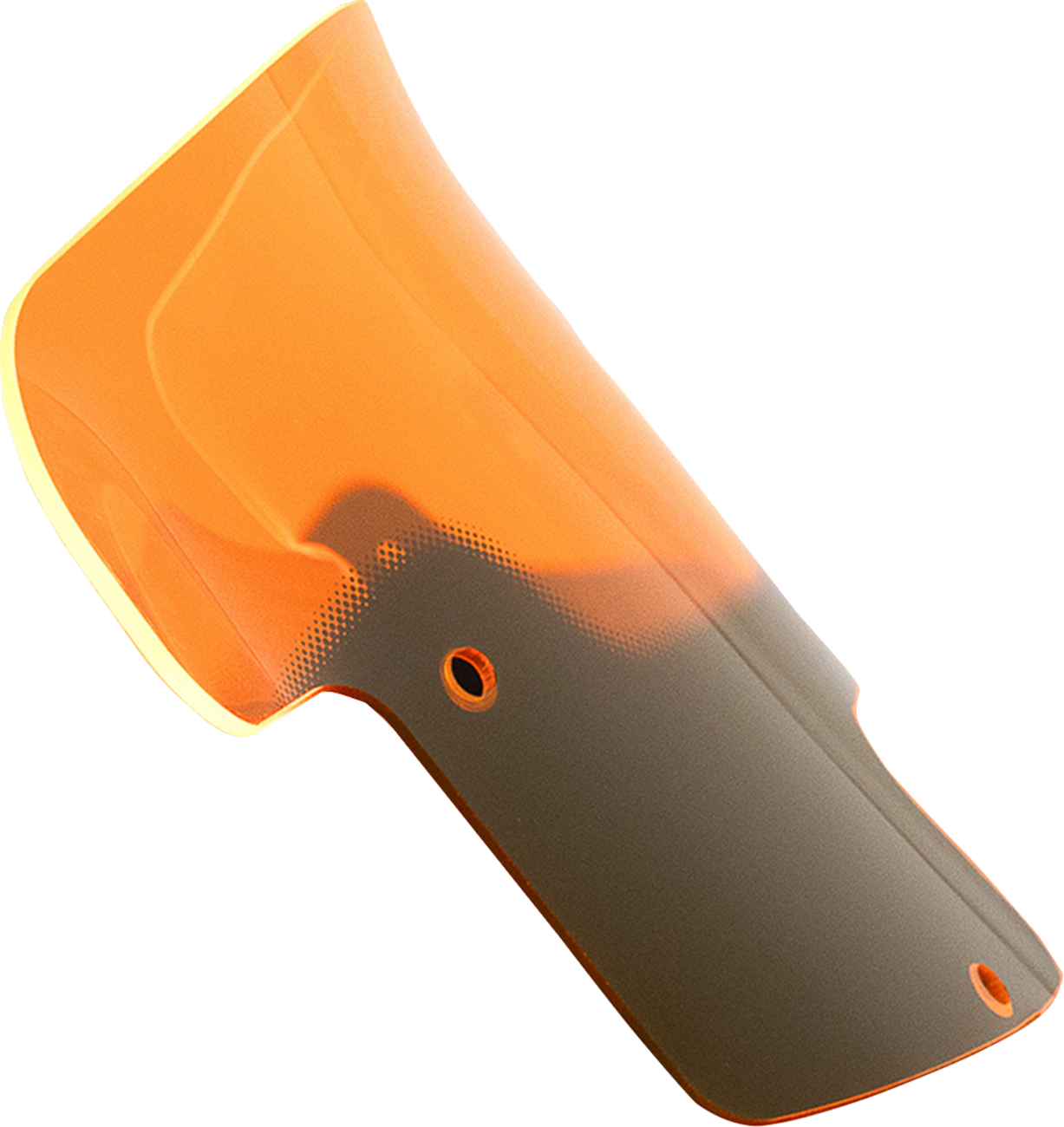 KLOCK WERKS Ice Flare® Windshield - 8" - Orange Ice - '20-'25 Indian KWW-04-0619