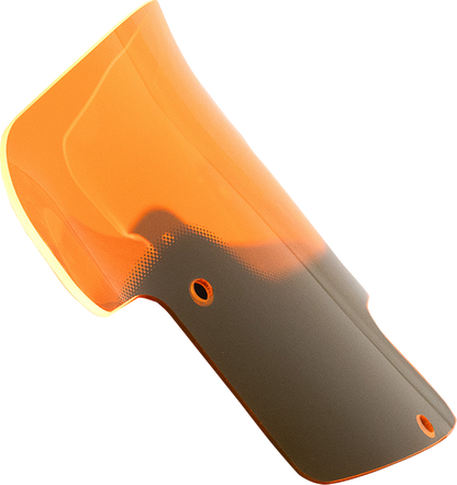 KLOCK WERKS Ice Flare® Windshield - 8" - Orange Ice - '20-'25 Indian KWW-04-0619