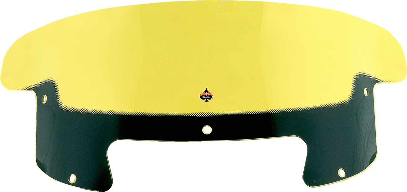 KLOCK WERKS Ice Flare® Windshield - 8" - Yellow Ice - '20-'25 Indian KWW-04-0620
