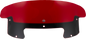 KLOCK WERKS Kolor Flare™ Windshield - 8" - Red - Indian KWW-04-0622