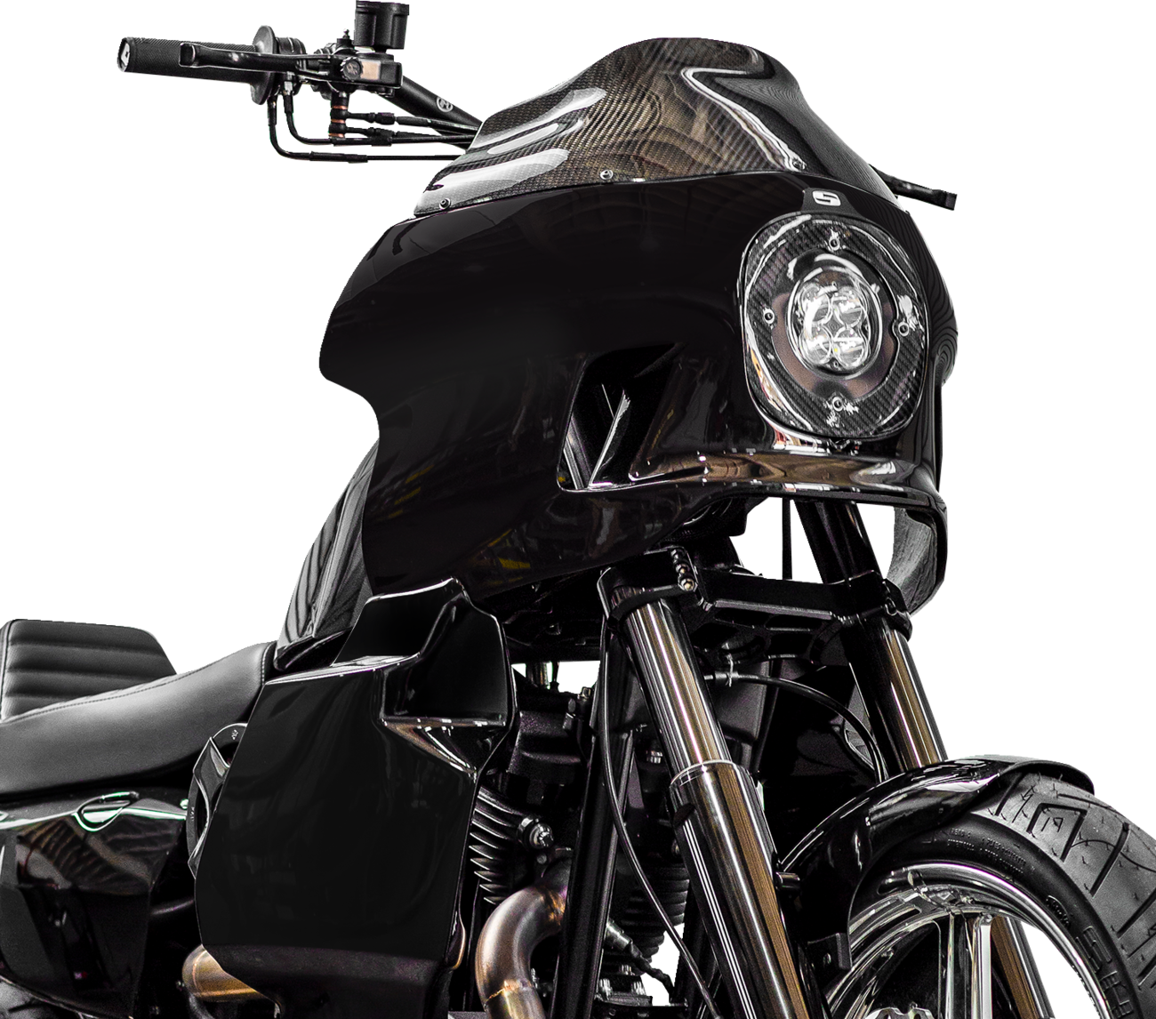 SADDLEMEN S-RT Mini Fairing - Dyna 806-04-15589