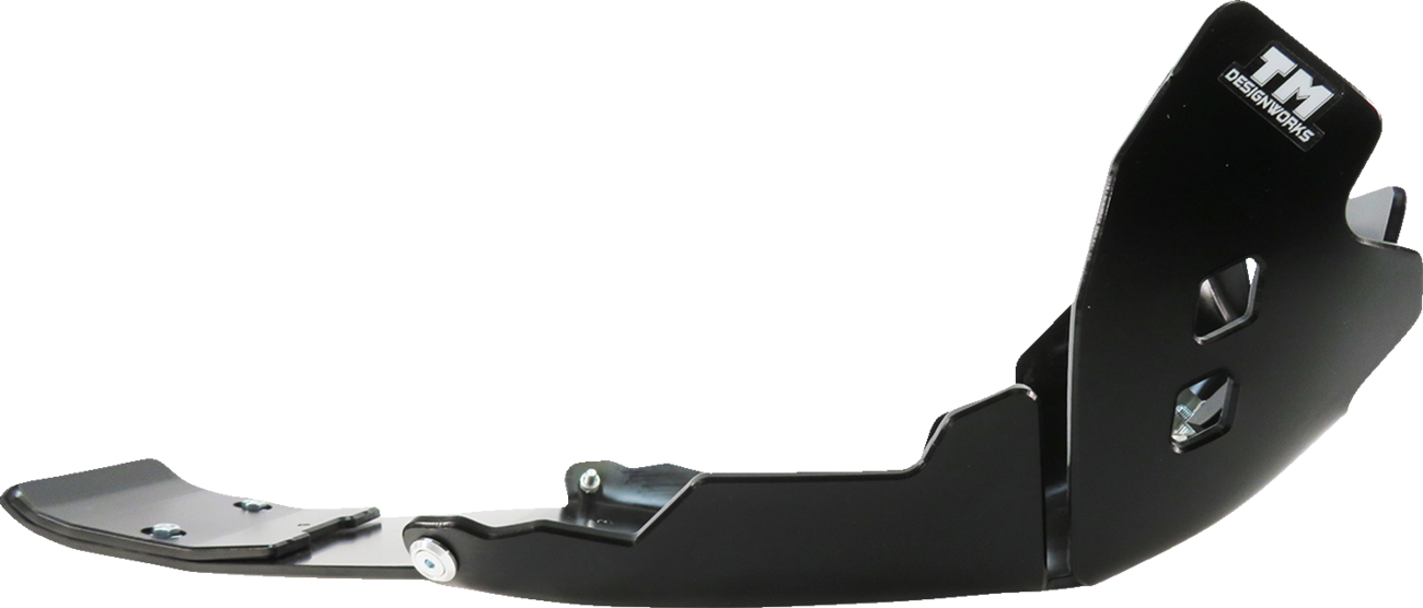 T.M. DESIGNWORKS Skid Plate - Black - Gas Gas | Husqvarna | KTM KHLG-258-BK