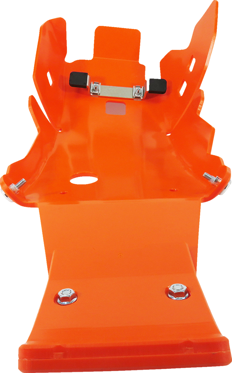 T.M. DESIGNWORKS Skid Plate - Orange - Gas Gas | Husqvarna | KTM KHLG-258-OR
