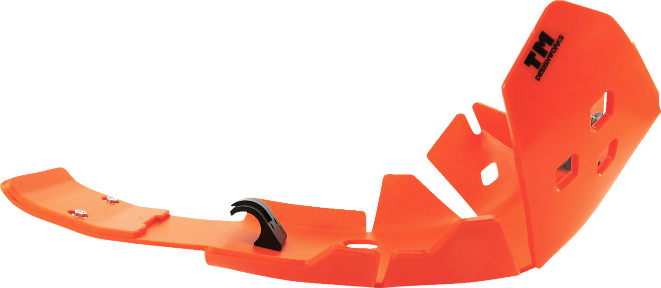 T.M. DESIGNWORKS Skid Plate - Orange - Gas Gas | Husqvarna | KTM KHLG-362-OR