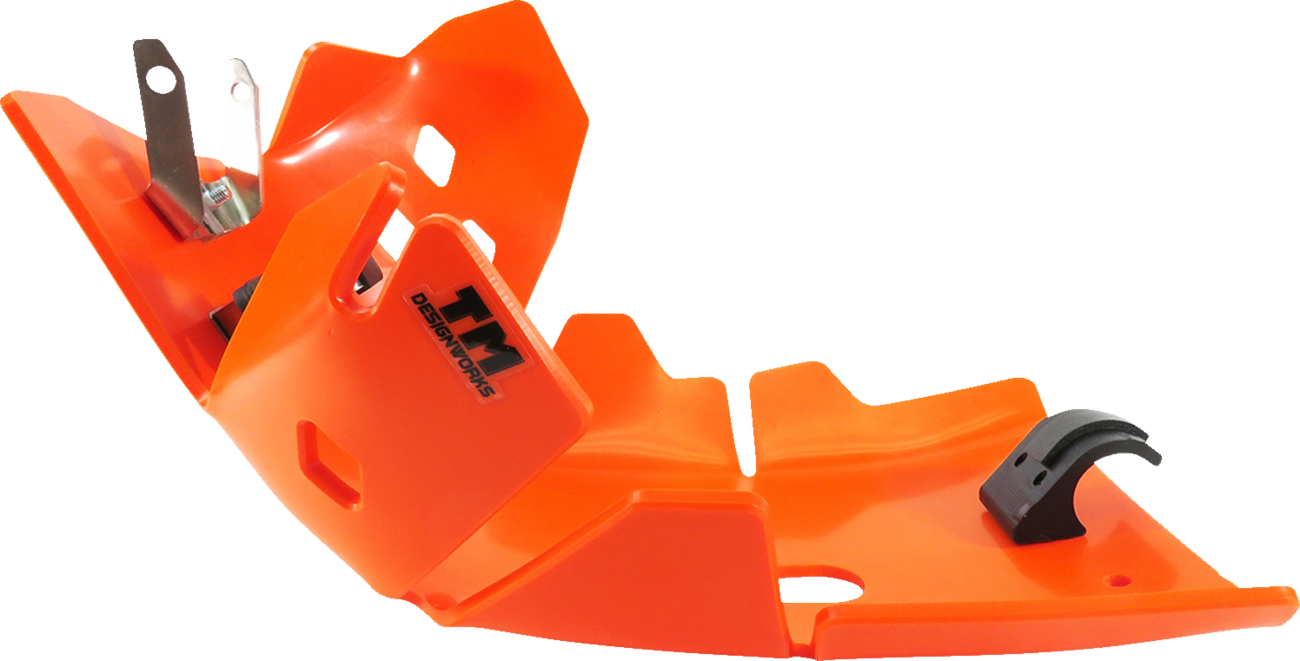 T.M. DESIGNWORKS Skid Plate - Orange KTMC-362-OR