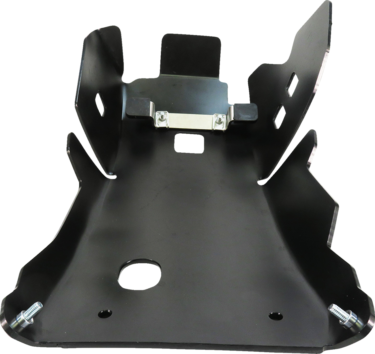T.M. DESIGNWORKS Skid Plate - Black - Gas Gas | Husqvarna | KTM KTMC-258-BK
