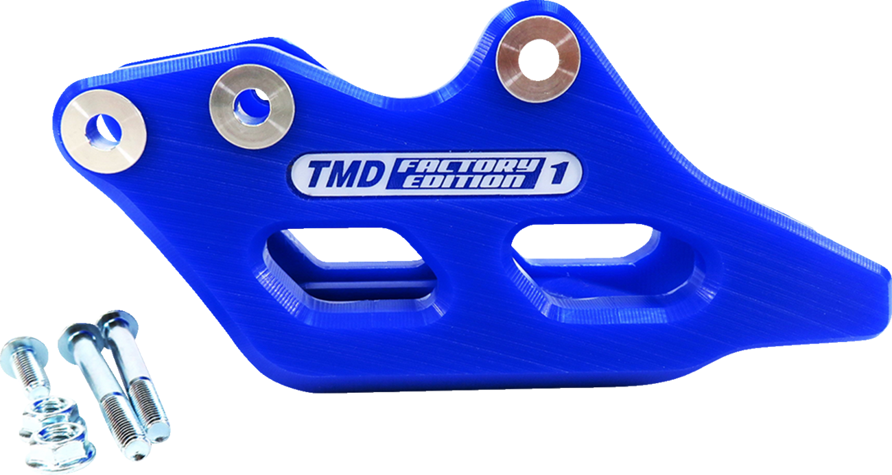 T.M. DESIGNWORKS Chain Guide - Blue - YZ 250/450 F RCG-YZ4-BU