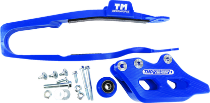 T.M. DESIGNWORKS Chain Guide/Slider - Blue - YZ 450 F YCP-OR9-BU