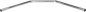 EMGO 1" Handlebar - Drag - Dimpled - Chrome 07-92435