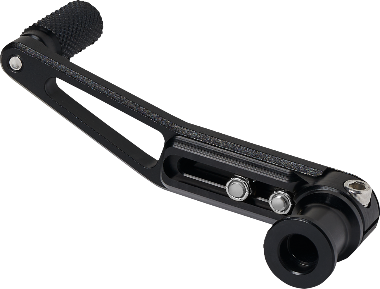PERFORMANCE MACHINE (PM) Drifter Shift Lever - Toe - Black Ops - FL 0034-1125-SMB